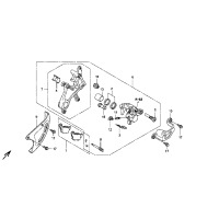 BREMSSATTEL HINTERRAD
