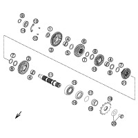 GETRIEBE II / ABTRIEBSWELLE