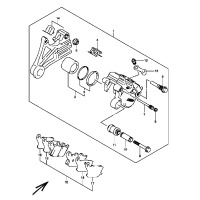  BREMSSATTEL HINTEN