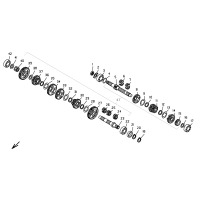 GETRIEBE AB MOTOR-NUMMER 0904625