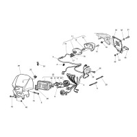 ELEKTR. ANLAGE, SCHILDTRAEGER,HUBE SCHEINWI- HALTER