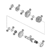 GETRIEBE I - ANTRIEBSWELLE