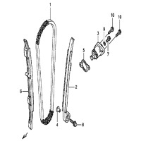 NOCKENWELLENKETTE / SPANNVORRICHTUNG