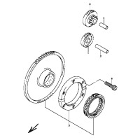 ANLASSERKUPPLUNG