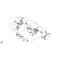BREMSSATTEL HINTERRAD