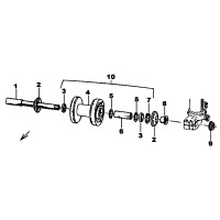VORDERRADNABE FUER MARZOCCHI USD D 50