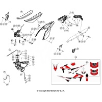 VERKLEIDUNG / TANK / SITZBANK / DEKOR