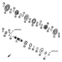 GETRIEBE II / ABTRIEBSWELLE
