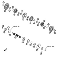 GETRIEBE II / ABTRIEBSWELLE