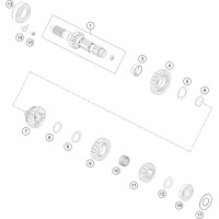 GETRIEBE I - ANTRIEBSWELLE