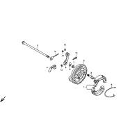 BREMSSATTEL HINTERRAD