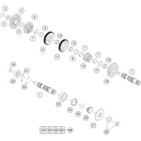 GETRIEBE II - ABTRIEBSWELLE