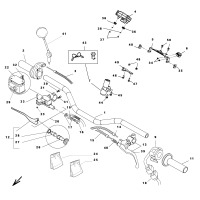 LENKER / BEDIENELEMENTE RAHMENNUMMER ZD3E20011C0000721-