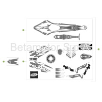 VERKLEIDUNG/SITZBANK/TANK 2