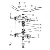 LENKER / GABELBRUECKE OEHLINS D 46