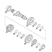 GETRIEBE I - ANTRIEBSWELLE
