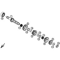 GETRIEBE I - ANTRIEBSWELLE