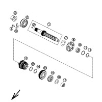 GETRIEBE I - ANTRIEBSWELLE