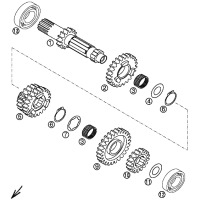 GETRIEBE I - ANTRIEBSWELLE