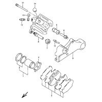  BREMSSATTEL HINTEN