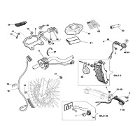 DIGITAL TACHOMETER / BLINKERS / HUPE