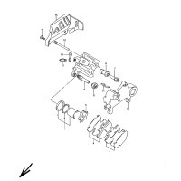 BREMSSATTEL HINTEN